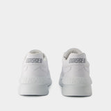 Sneakers Odissea - Versace - Fabric - Blanc