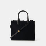 Tote Bag Small La Medusa - Versace - Coton - Noir