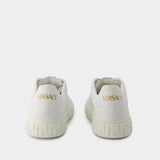 Sneakers La Greca - Versace - Responsable - Blanc