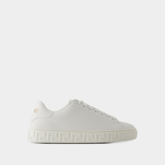 Sneakers La Greca - Versace - Responsable - Blanc