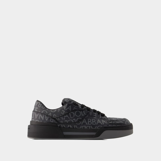 Sneakers New Roma - Dolce&Gabbana - Cuir - Noir