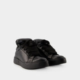 Sneakers Portofino - Dolce&Gabbana - Cuir - Noir