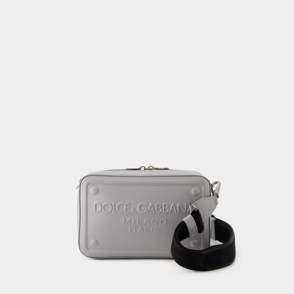 Sac À Bandoulière Camera - Dolce&Gabbana - Cuir - Gris