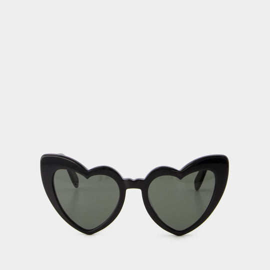 Lunettes De Soleil - Saint Laurent - Acétate - Noir/Gris