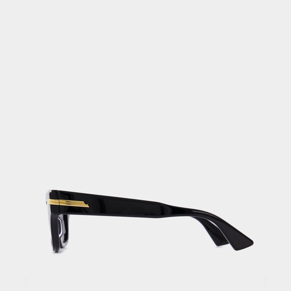 Lunettes de Soleil en Acétate Noir/Gris