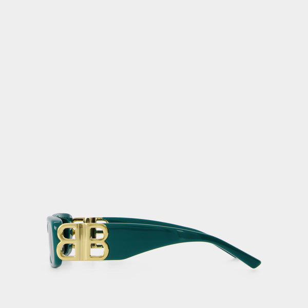 Lunettes De Soleil - Balenciaga - Acétate -  Vert