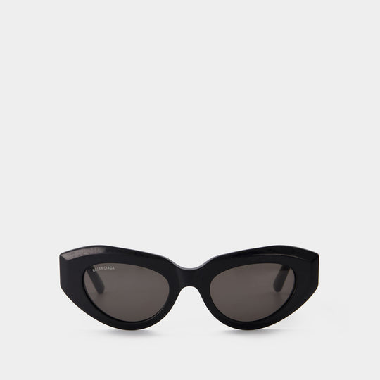 Lunettes De Soleil - Balenciaga - Acétate - Noir/Gris