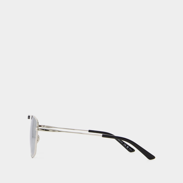 Lunettes De Soleil - Balenciaga - Métal - Argenté