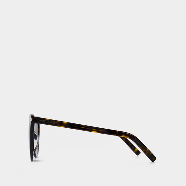 Lunettes De Soleil - Saint Laurent - Acétate - Havana/Gris