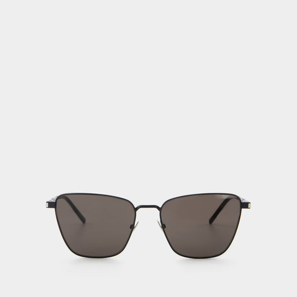Lunettes De Soleil - Saint Laurent - Métal - Noir