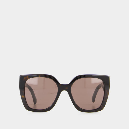 Lunettes De Soleil - Gucci  - Acétate - Marron