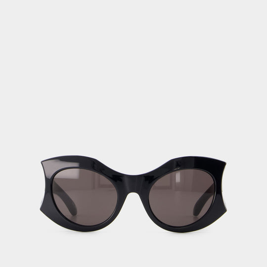 Lunettes De Soleil - Balenciaga  - Acétate - Noir