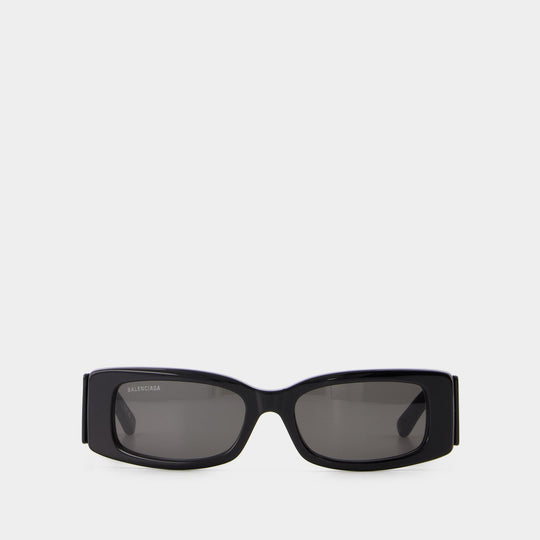 Lunettes De Soleil - Balenciaga  - Acétate - Noir