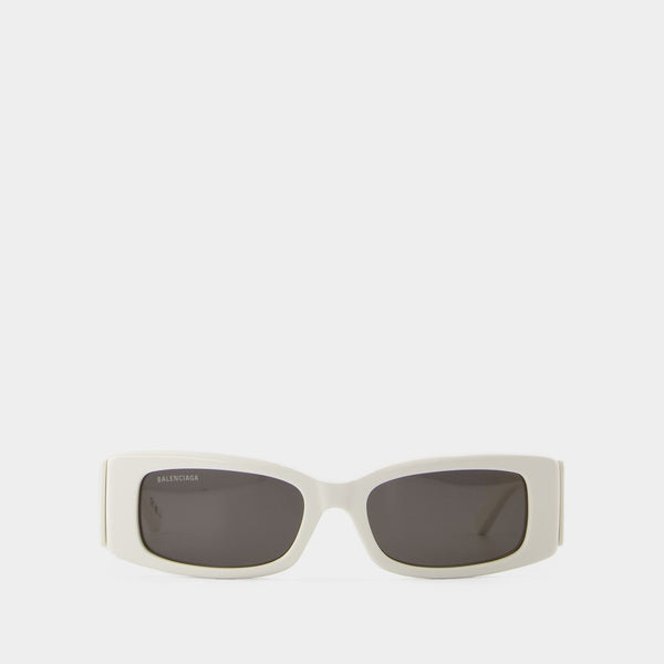 Lunettes De Soleil - Balenciaga  - Acétate - Blanc