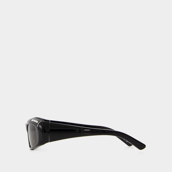 Lunettes De Soleil - Balenciaga - Acétate - Noir/Gris