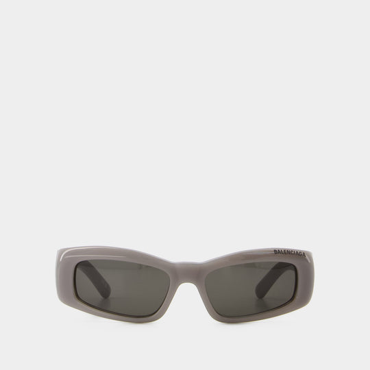 Lunettes De Soleil - Balenciaga - Acétate - Gris