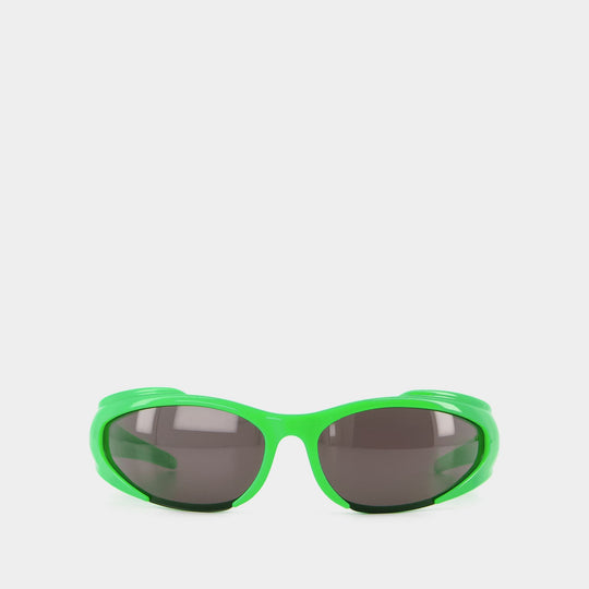 Lunettes De Soleil - Balenciaga  - Acétate - Vert