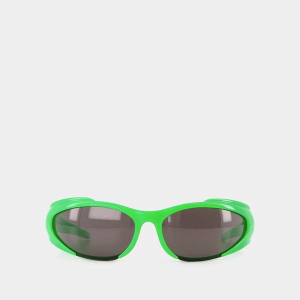 Lunettes De Soleil - Balenciaga  - Acétate - Vert