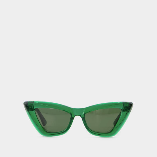Lunettes De Soleil - Bottega Veneta - Acétate - Vert