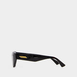 Lunettes De Soleil - Bottega Veneta - Acétate - Noir