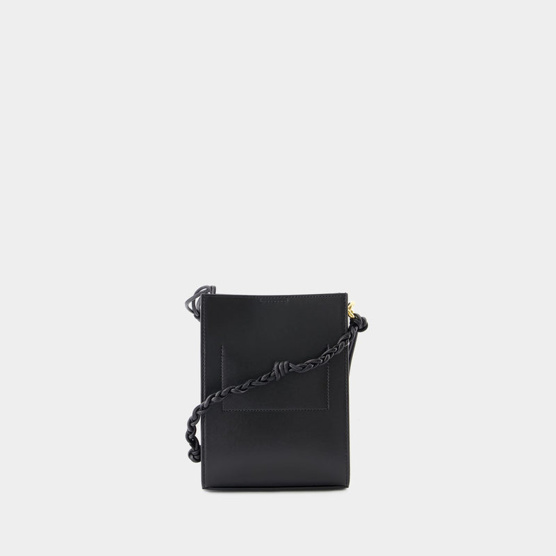 Sac Porté Épaule Tangle Ring - Jil Sander - Cuir - Noir