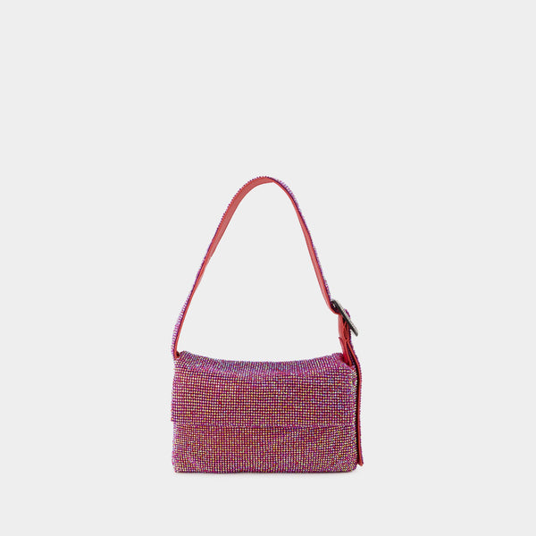 Sac Hobo Vitty Mignon - Benedetta Bruzziches - Strass - Rose