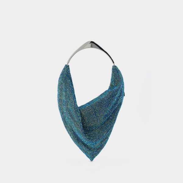 Sac Hobo Ursula - Benedetta Bruzziches - Strass - Bleu