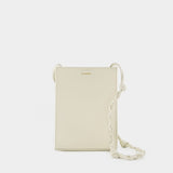 Sac Hobo Tangle - Jil Sander - Cuir - Beige