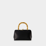 Sac Hobo Goji Mini - Jil Sander - Cuir - Noir