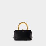 Sac Hobo Goji Mini - Jil Sander - Cuir - Noir