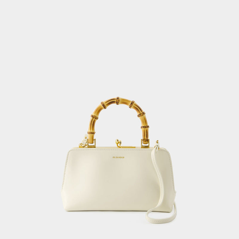 Sac Hobo Goji Mini - Jil Sander - Cuir - Beige