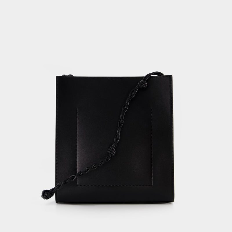 Sac Hobo Tangle - Jil Sander - Cuir - Noir