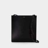 Sac Hobo Tangle - Jil Sander - Cuir - Noir