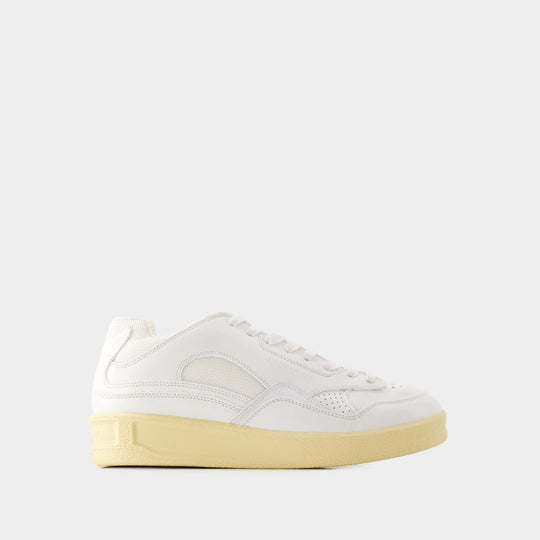 Sneakers - Jil Sander - Cuir - Blanc