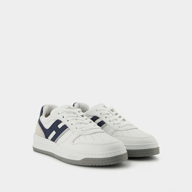 Sneakers H630 - Hogan - Cuir - Blanc