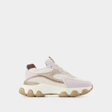 Sneakers Hyperactive - Hogan - Cuir - Beige