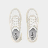 Sneakers H630 - Hogan - Cuir - Blanc