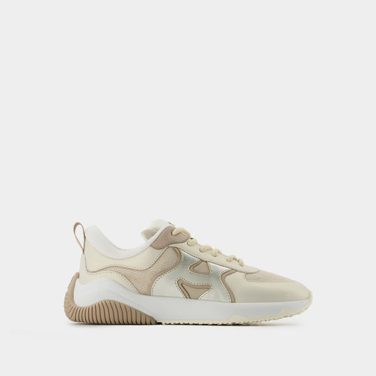 Sneakers H597 - Hogan - Cuir - Beige