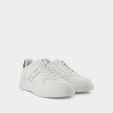 Sneakers H580 - Hogan - Cuir - White