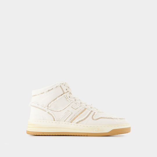 Sneakers H630 - Hogan - Denim - Crème