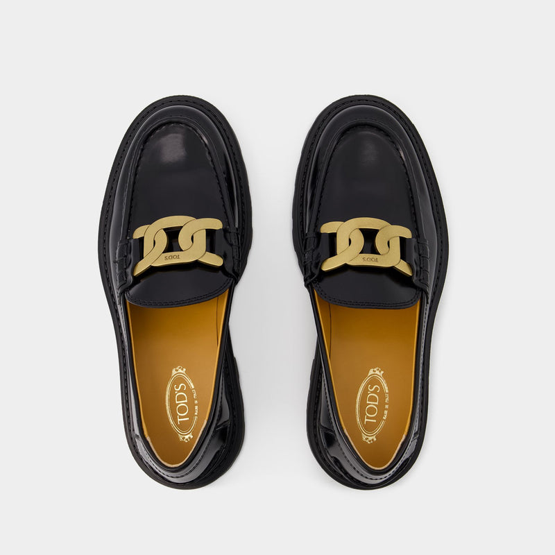 Mocassins Gomma Pesante - Tod's - Cuir - Noir