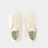 Sneakers H Stripes - Hogan - Cuir - Beige