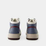 Sneakers H630 - Hogan - Cuir - Bleu