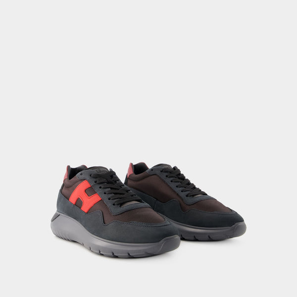 Sneakers Interactive3 - Hogan - Cuir - Noir