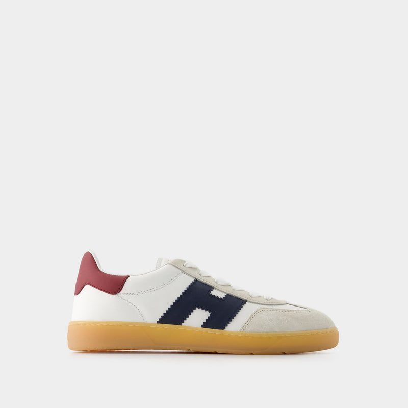 Sneakers H647 Allacciato - Hogan - Cuir - Blanc