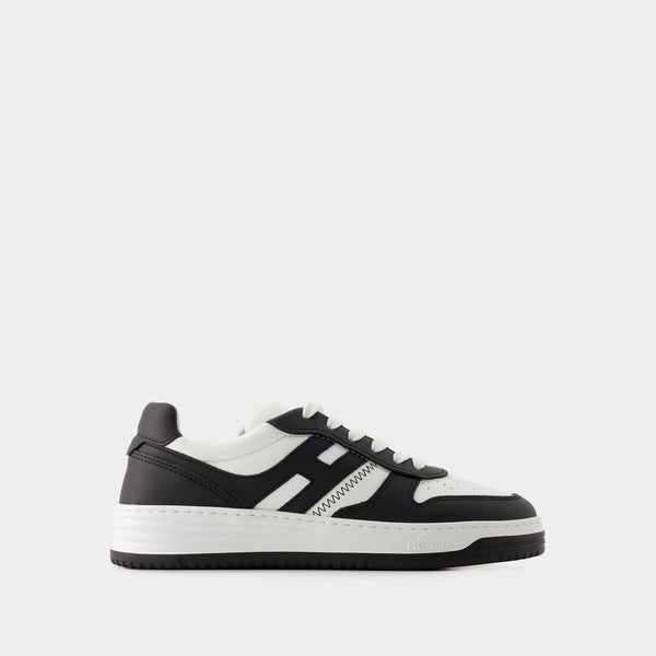 Sneakers H630 Allacciato - Hogan - Cuir - Noir