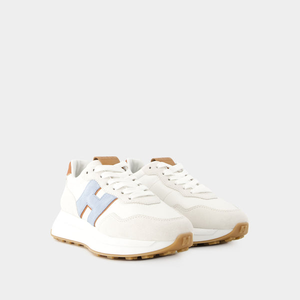 Sneakers à Logo H - Hogan - Cuir - Blanc