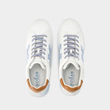 Sneakers Rebel H - Hogan - Cuir - Blanc