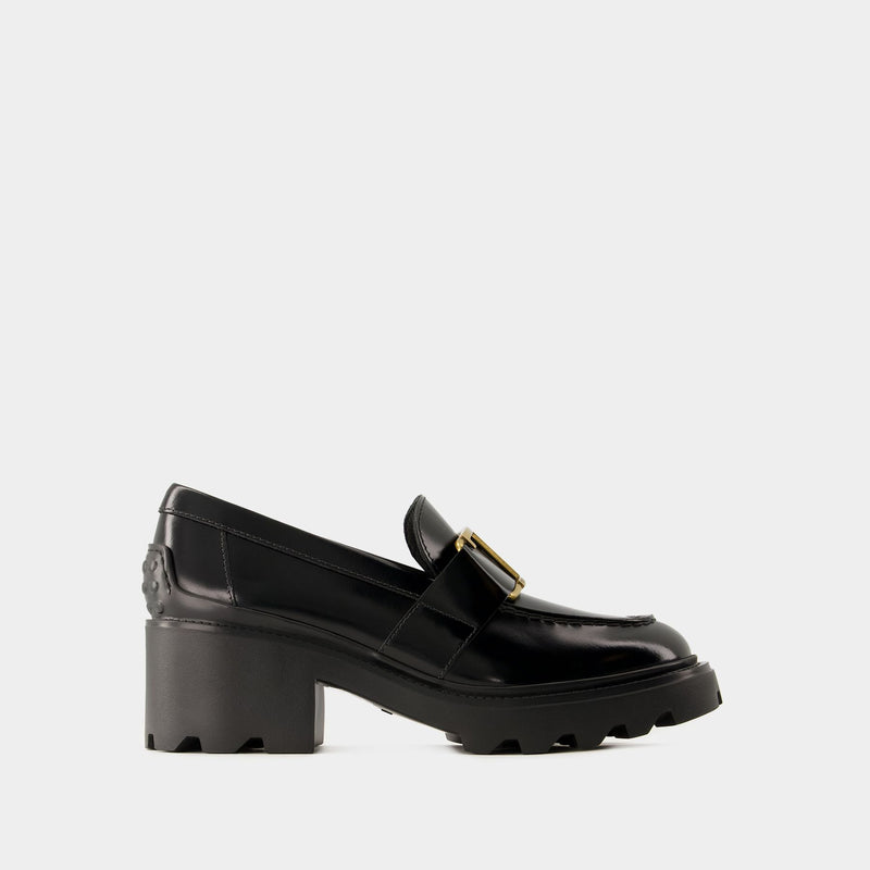 Mocassins Gomma Carro - Tod's - Cuir - Noir