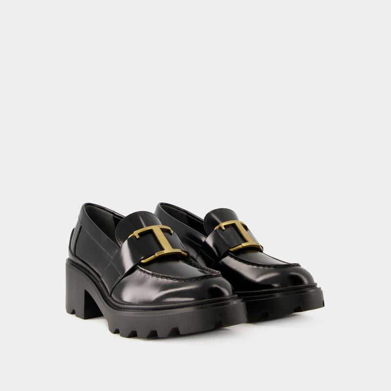 Mocassins Gomma Carro - Tod's - Cuir - Noir